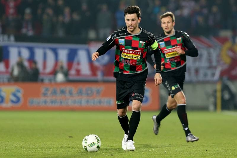 Football. Nice I Liga. Gornik Zabrze - GKS Tychy. 03.03.2017