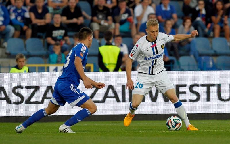 Football. T-Mobile Ekstraklasa. Ruch Chorzow - Zawisza Bydgoszcz. 11.05.2014