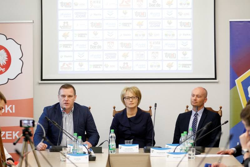 Judo. Poland national team. Press Conference. 02.03.2017