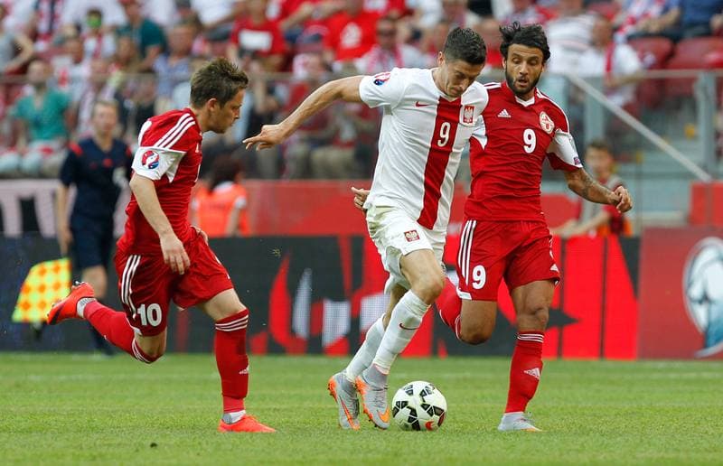 Football. UEFA Euro 2016 Qualifiers. Poland - Georgia. 13.06.2015