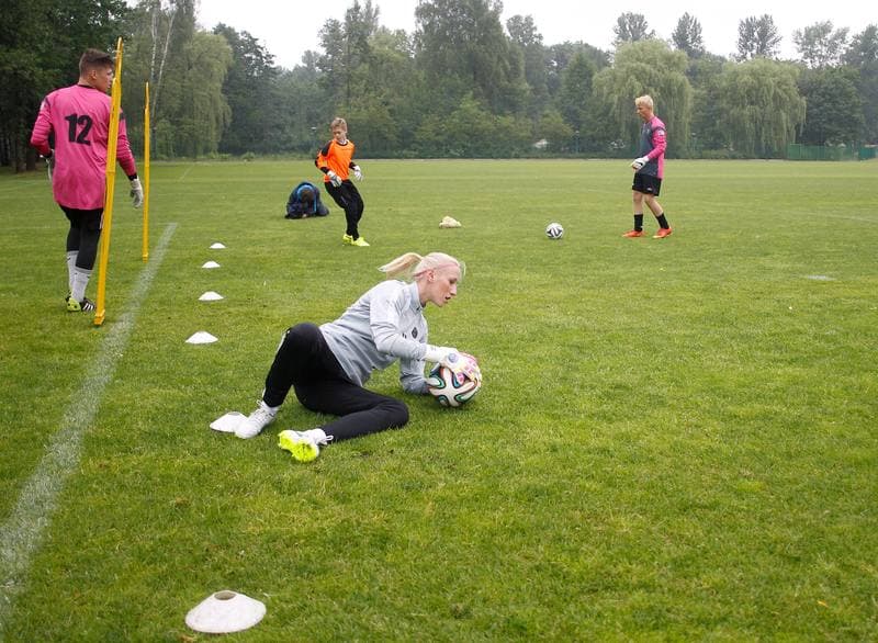 Football. GKS Katowice. Training. 15.06.2015