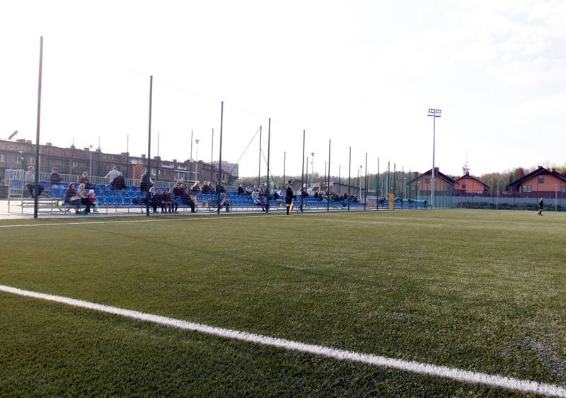 Football. IV Liga. GKS II Katowice - Drzewiarz Jasienica. 07.04.2014