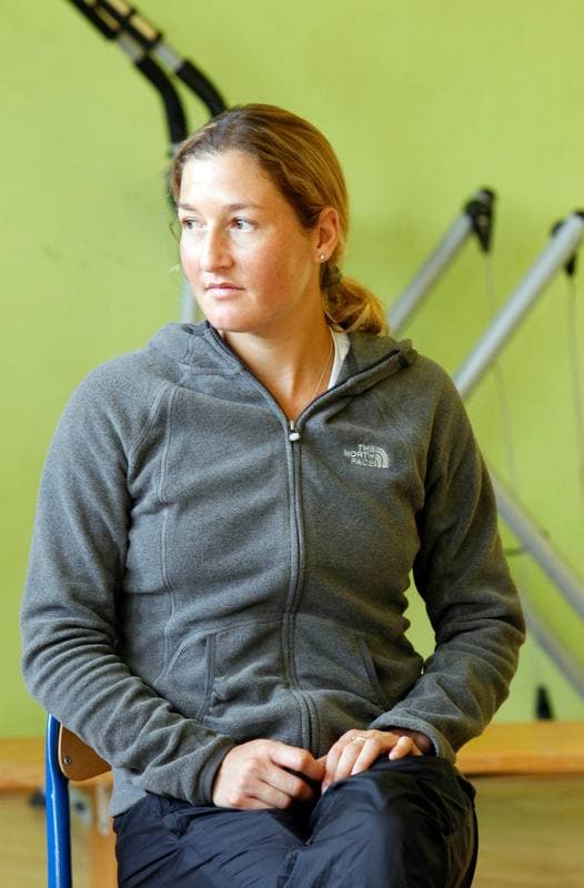 Tennis. Shahar Peer. Press Conference. 10.04.2014