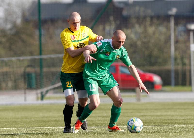 Football. IV Liga. GKS II Katowice - Drzewiarz Jasienica. 07.04.2014