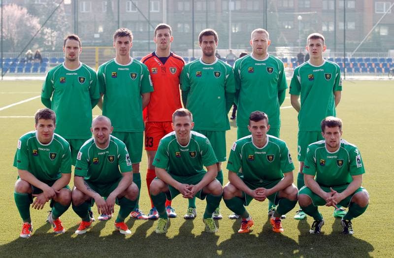 Football. IV Liga. GKS II Katowice - Drzewiarz Jasienica. 07.04.2014