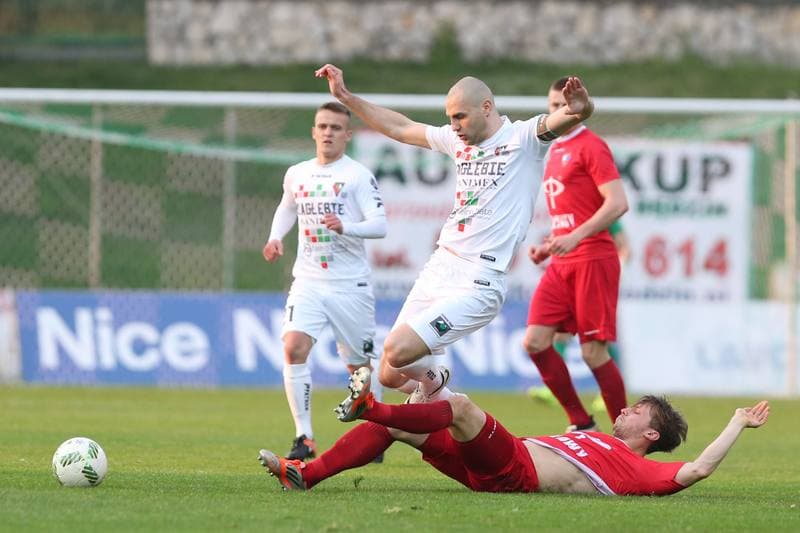 Football. Nice I Liga. Zaglebie Sosnowiec - Wisla Pulawy. 29.04.2017