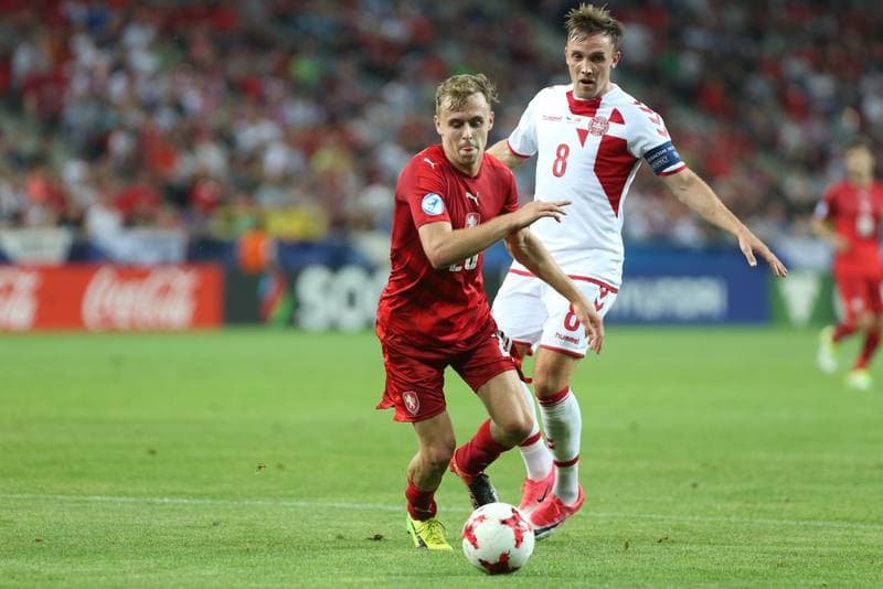 Football. UEFA European U21 Championship. Czech Republic - Denmark. 24.06.2017