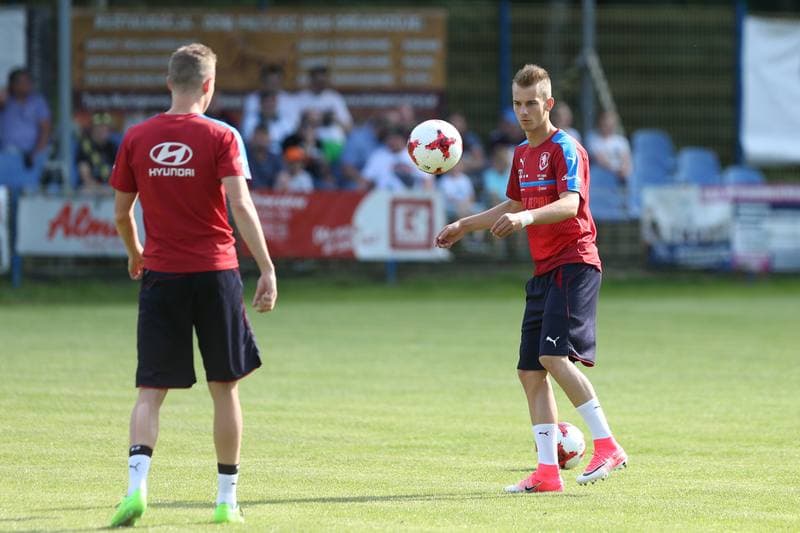 Football. Czech Republic. Training. 15.06.2017