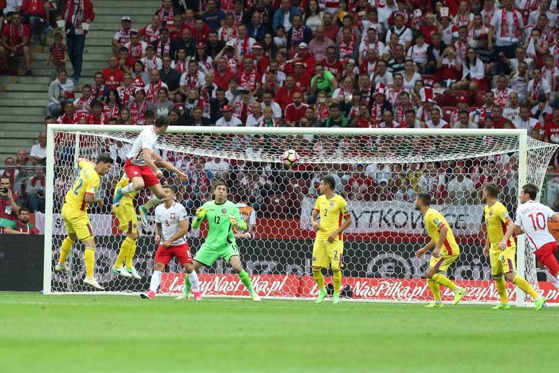 Football. World Cup Qualifiers. Poland - Romania. 10.06.2017