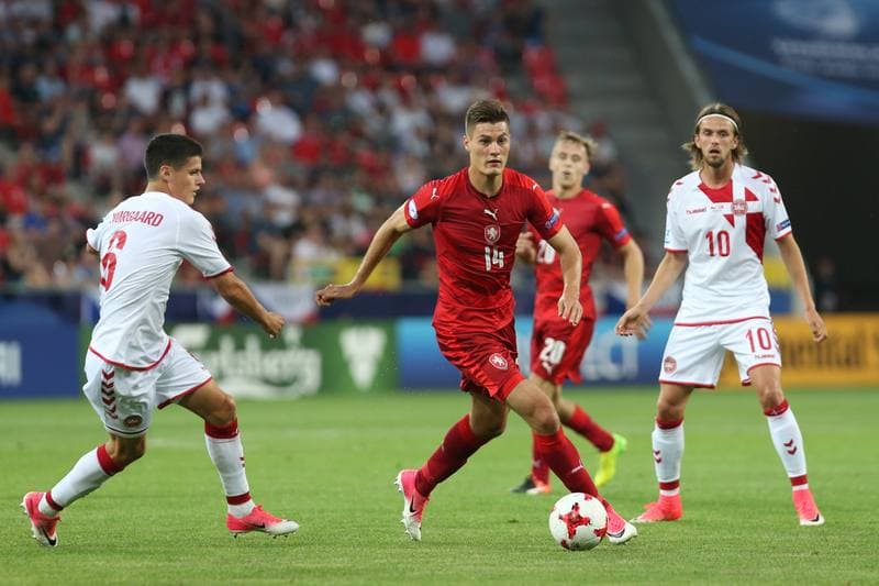 Football. UEFA European U21 Championship. Czech Republic - Denmark. 24.06.2017