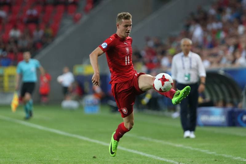 Football. UEFA European U21 Championship. Czech Republic - Denmark. 24.06.2017