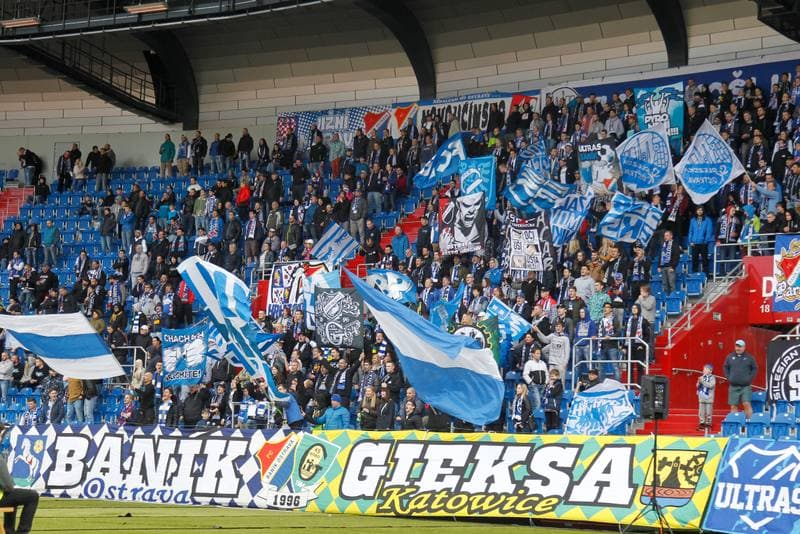 Football. Fortuna Narodni Liga. Banik Ostrava - FK Pardubice. 16.04.2017