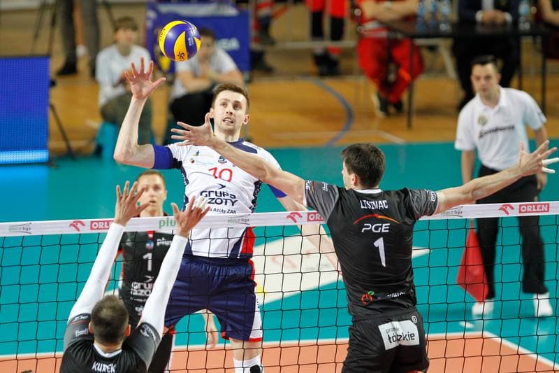 Volleyball. PlusLiga. ZAKSA Kedzierzyn-Kozle - Skra Belchatow. 23.04.2017
