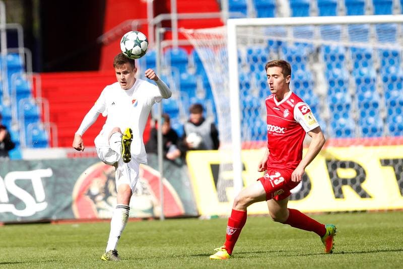 Football. Fortuna Narodni Liga. Banik Ostrava - FK Pardubice. 16.04.2017