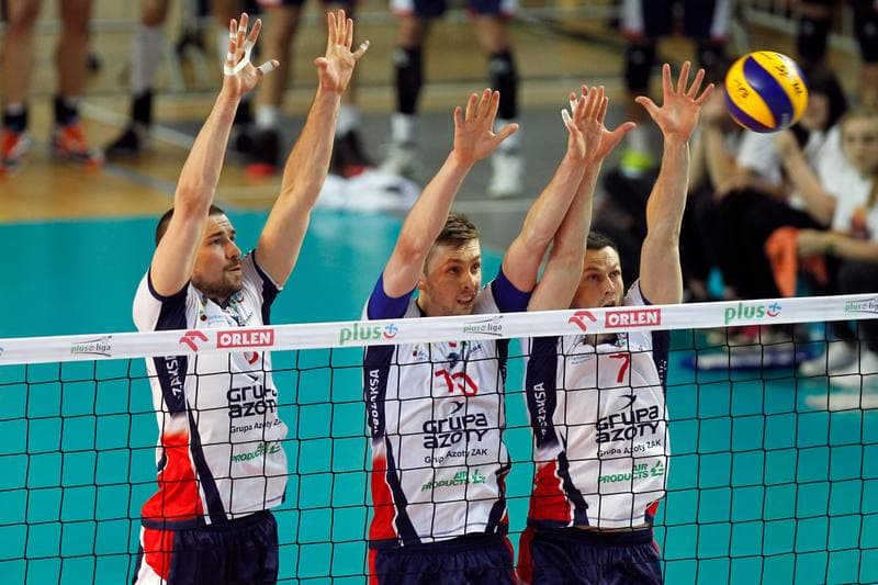 Volleyball. PlusLiga. ZAKSA Kedzierzyn-Kozle - Skra Belchatow. 23.04.2017