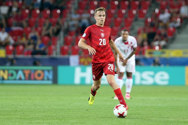 Football. UEFA European U21 Championship. Czech Republic - Denmark. 24.06.2017