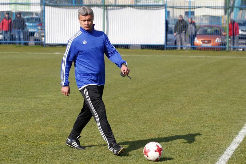 Football. Ruch Chorzow. Training. 24.04.2017