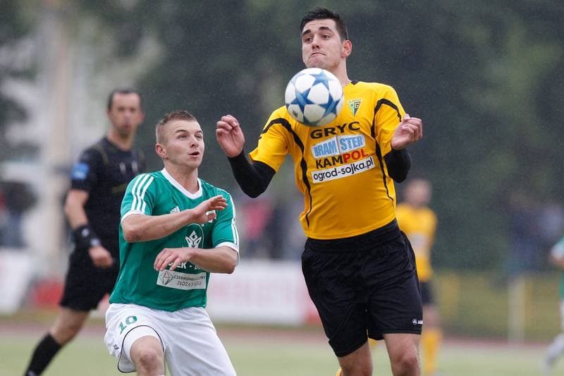 Football. Playoff for III Liga. Gwarek Tarnowskie Gory - LKS Decor Belk. 17.06.2017