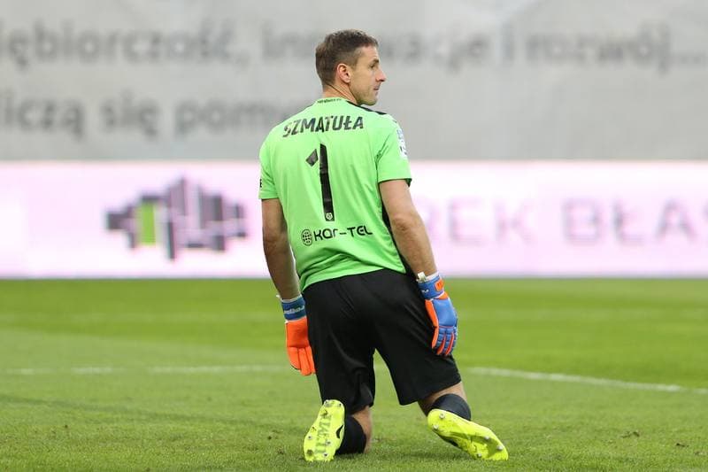 Football. Lotto Ekstraklasa. Piast Gliwice - Jagiellonia Bialystok. 22.04.2017