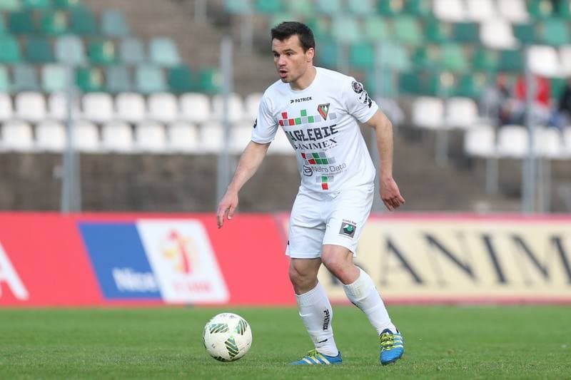 Football. Nice I Liga. Zaglebie Sosnowiec - Wisla Pulawy. 29.04.2017