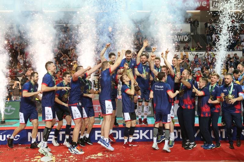 Volleyball. PlusLiga. ZAKSA Kedzierzyn-Kozle - Skra Belchatow. 23.04.2017