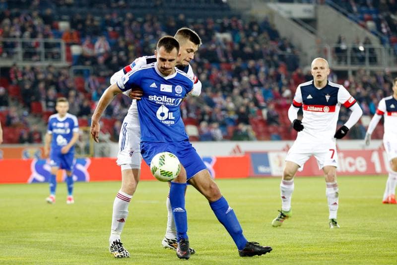 Football. Nice I Liga. Gornik Zabrze - Wigry Suwalki. 21.04.2017