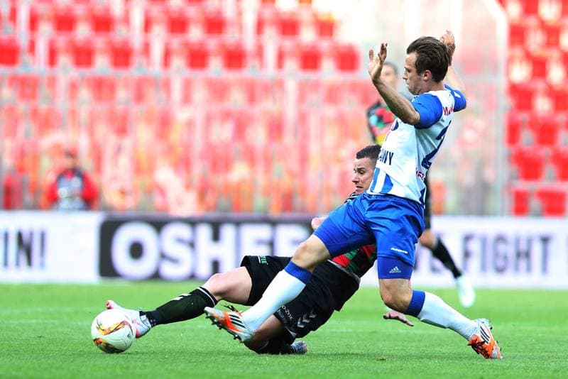 Football. Nice I Liga. GKS Tychy - Wisla Pulawy. 25.05.2017