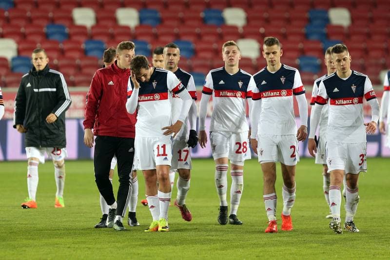 Football. Nice I Liga. Gornik Zabrze - Wigry Suwalki. 21.04.2017