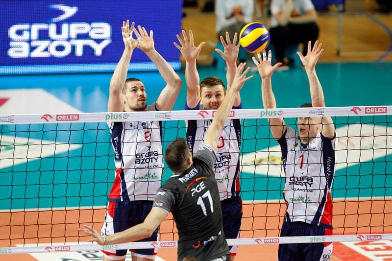 Volleyball. PlusLiga. ZAKSA Kedzierzyn-Kozle - Skra Belchatow. 23.04.2017