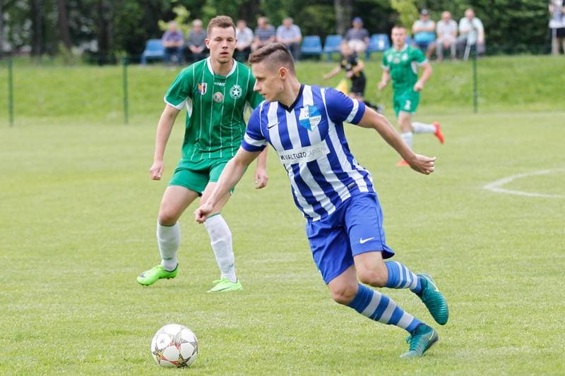 Football. Liga Okregowa. LKS Goczalkowice Zdroj - Grunwald Ruda Slaska. 30.05.2017