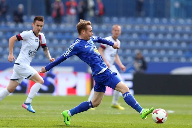 Football. Lotto Ekstraklasa. Ruch Chorzow - Pogon Szczecin. 15.04.2017
