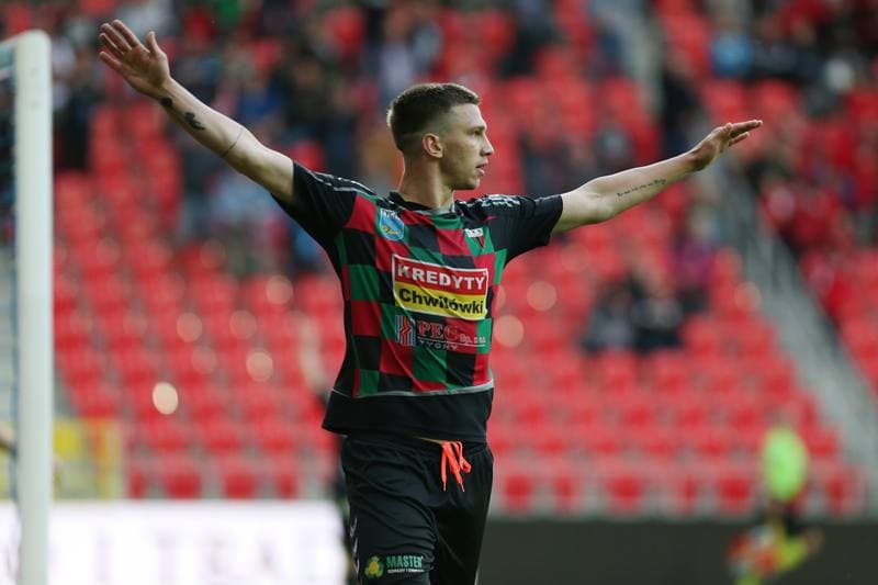 Football. Nice I Liga. GKS Tychy - Wisla Pulawy. 25.05.2017