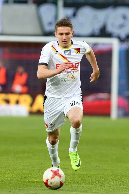 Football. Lotto Ekstraklasa. Piast Gliwice - Jagiellonia Bialystok. 22.04.2017