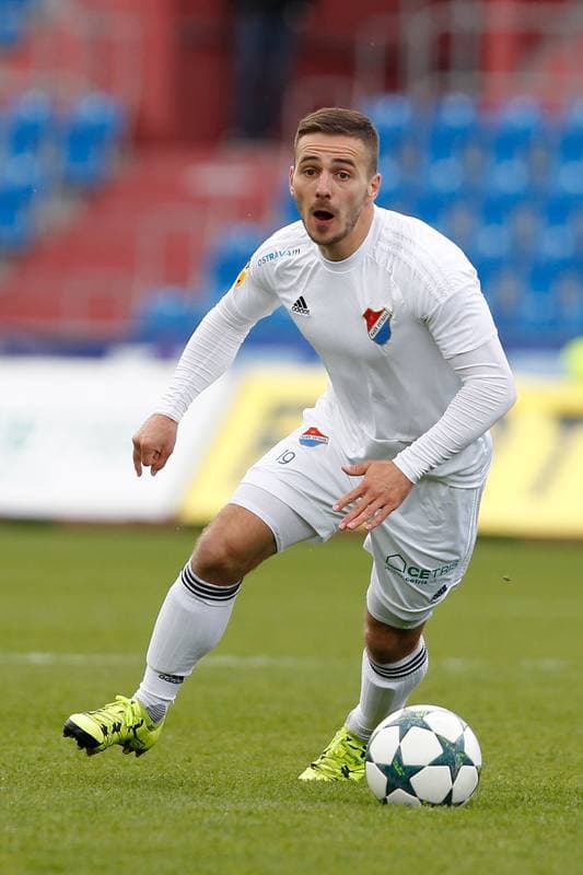 Football. Fortuna Narodni Liga. Banik Ostrava - FK Pardubice. 16.04.2017