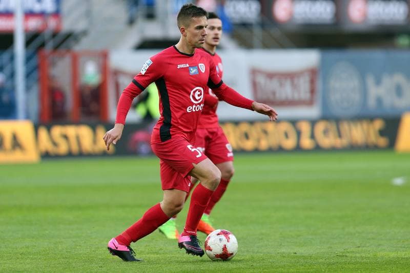 Football. Lotto Ekstraklasa. Piast Gliwice - Jagiellonia Bialystok. 22.04.2017