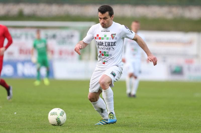 Football. Nice I Liga. Zaglebie Sosnowiec - Wisla Pulawy. 29.04.2017
