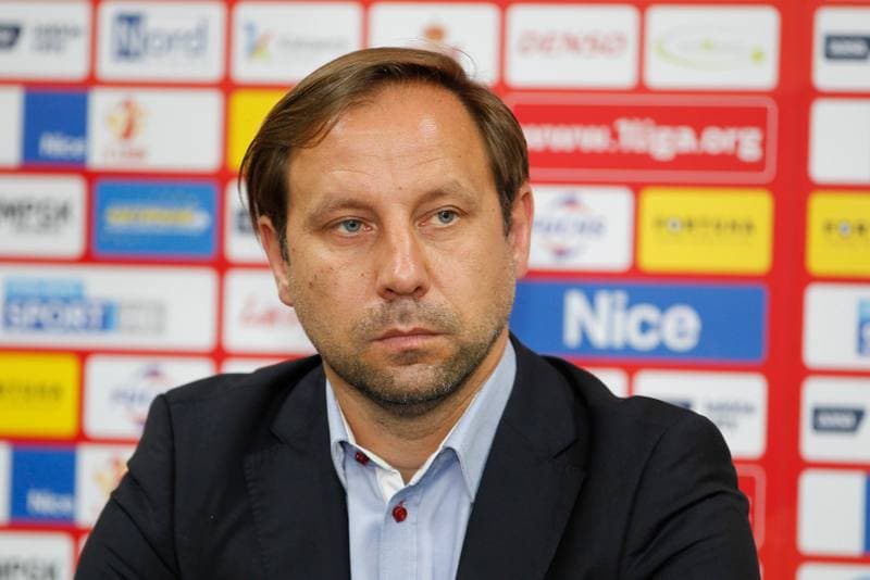 Football. GKS Katowice. Press Conference. 14.06.2017