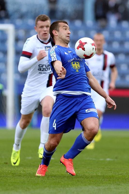 Football. Lotto Ekstraklasa. Ruch Chorzow - Pogon Szczecin. 15.04.2017