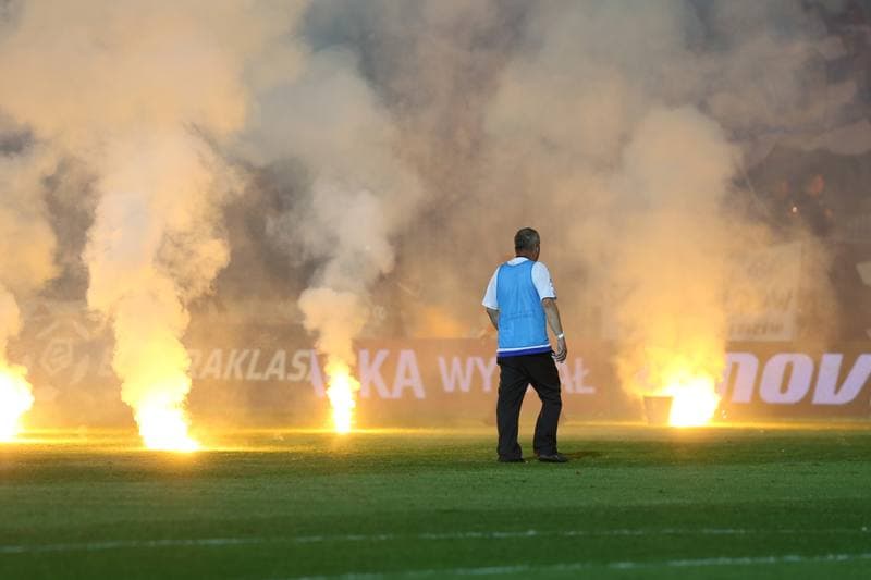 Football. Lotto Ekstraklasa. Ruch Chorzow - Gornik Leczna. 02.06.2017