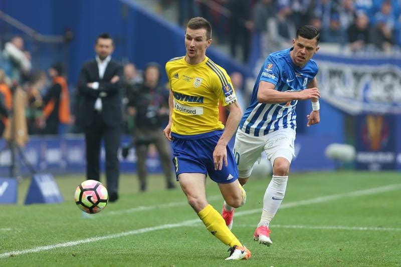 Football. Polish Cup. Lech Poznan - Arka Gdynia. 02.05.2017