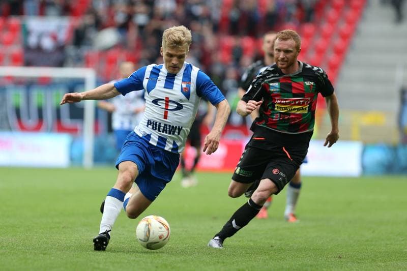 Football. Nice I Liga. GKS Tychy - Wisla Pulawy. 25.05.2017