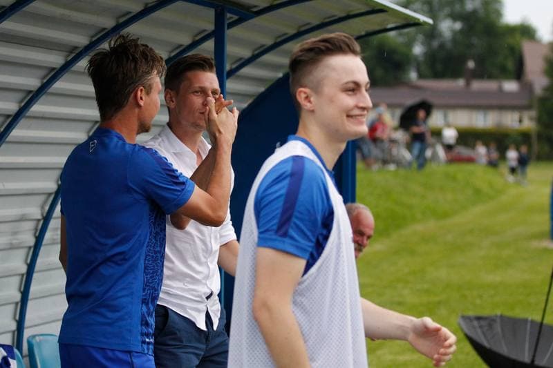 Football. Liga Okregowa. LKS Goczalkowice Zdroj - Grunwald Ruda Slaska. 30.05.2017