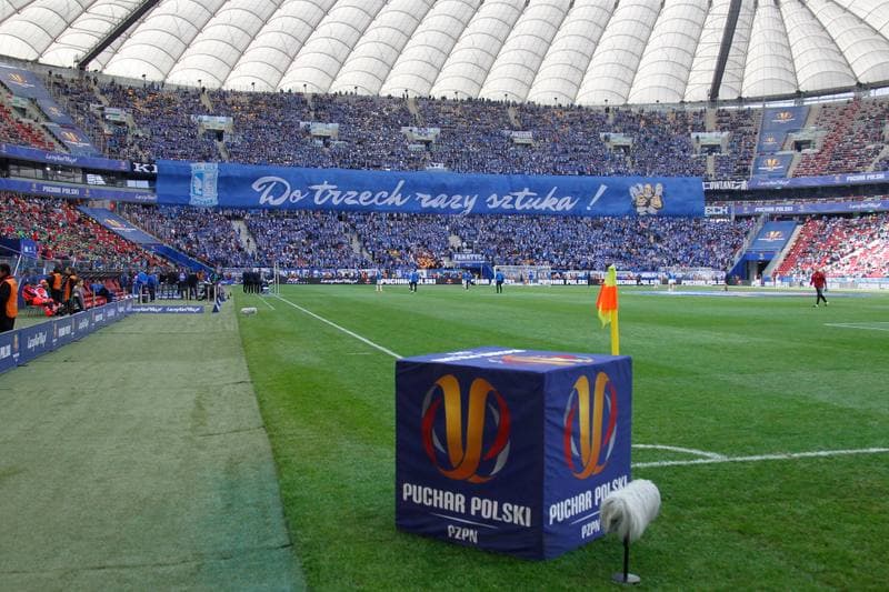 Football. Polish Cup. Lech Poznan - Arka Gdynia. 02.05.2017