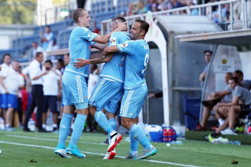 Football. Czech-Slovak Supercup. Fastav Zlin - Slovan Bratislava. 23.06.2017
