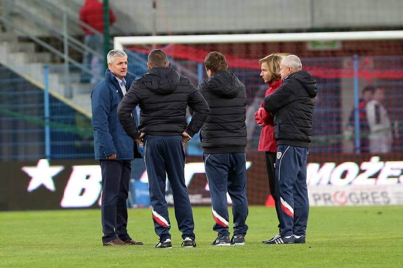 Football. Lotto Ekstraklasa. Piast Gliwice - Jagiellonia Bialystok. 22.04.2017
