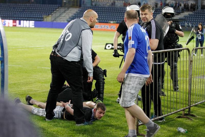 Football. Lotto Ekstraklasa. Ruch Chorzow - Gornik Leczna. 02.06.2017