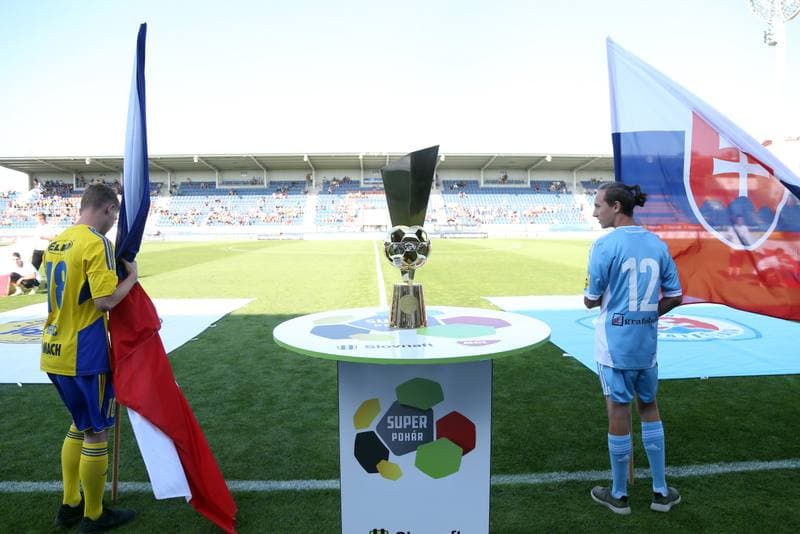 Football. Czech-Slovak Supercup. Fastav Zlin - Slovan Bratislava. 23.06.2017