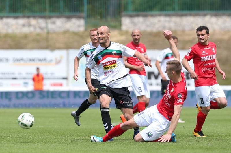 Football. Nice I Liga. Zaglebie Sosnowiec - GKS Tychy. 04.06.2017