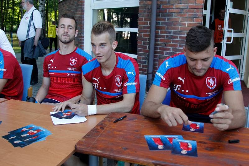 Football. Czech Republic. Training. 15.06.2017
