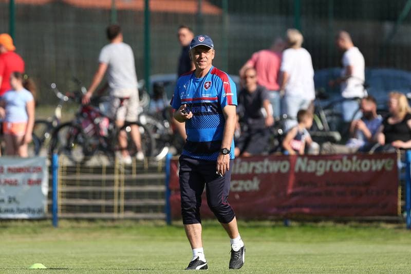 Football. Czech Republic. Training. 15.06.2017